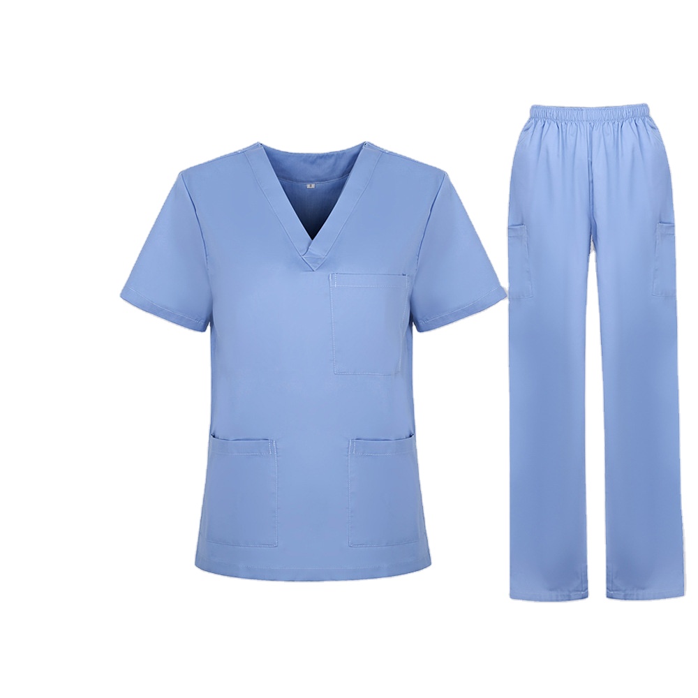 Dental Clinic Nursing Uniform Sets Short Sleeve Medical Scrubs Uniforms Women and Men Surgical Gown Hospital uniforms