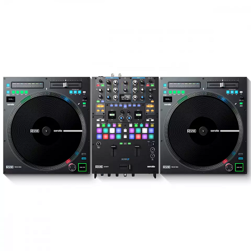 Распродажа на RANE DJ цифровой микшер семьдесят-два MKII и пара из двенадцати MKII моторизованные виниловые контроллеры Dj Serato с чехлом