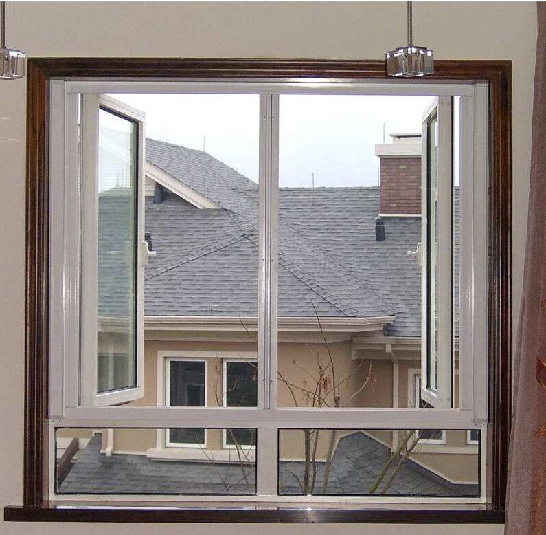 cheap pvc /upvc frame soundproof casement windows