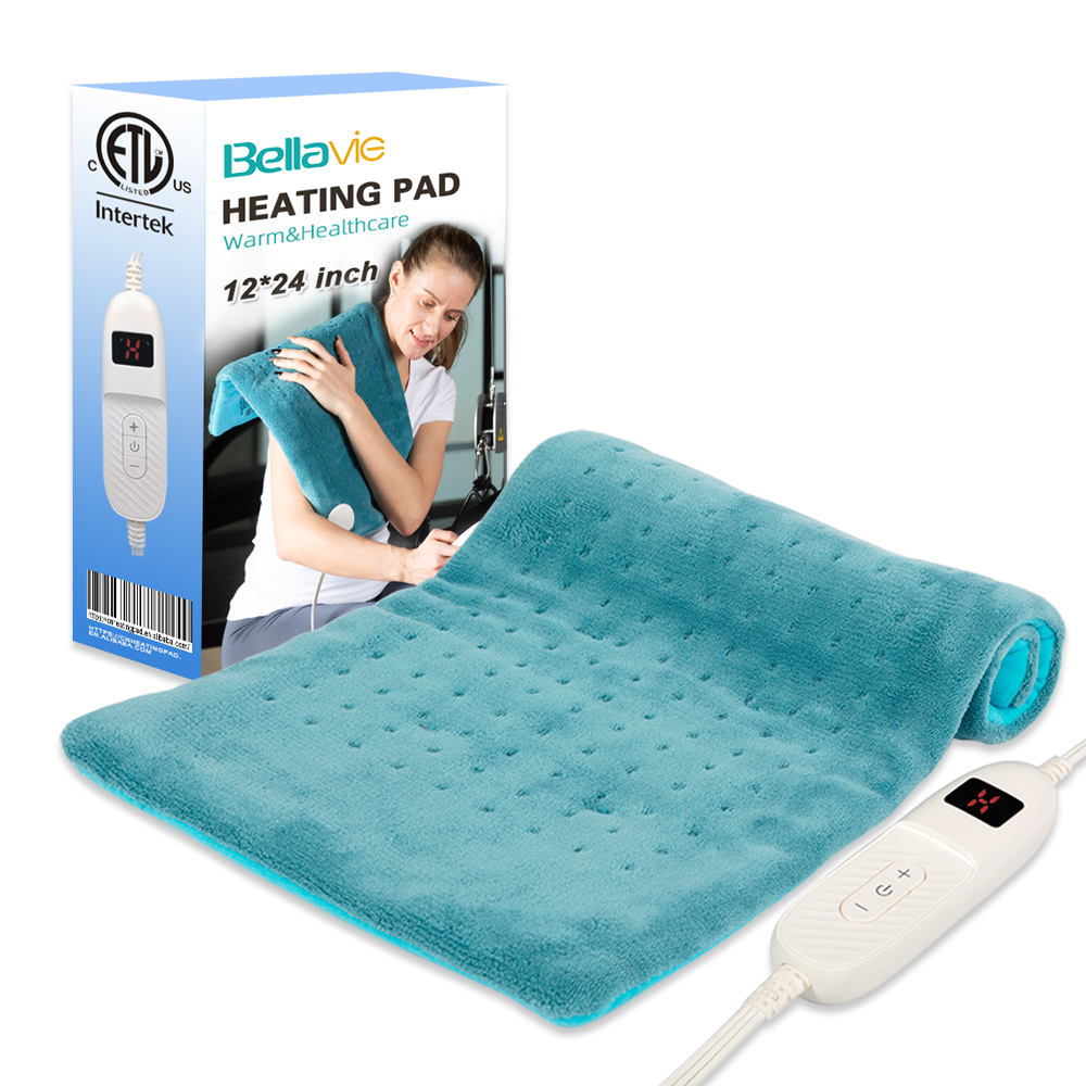 Hot Selling China Supplier King Size Electric Heating Pad For Back Pain Relief