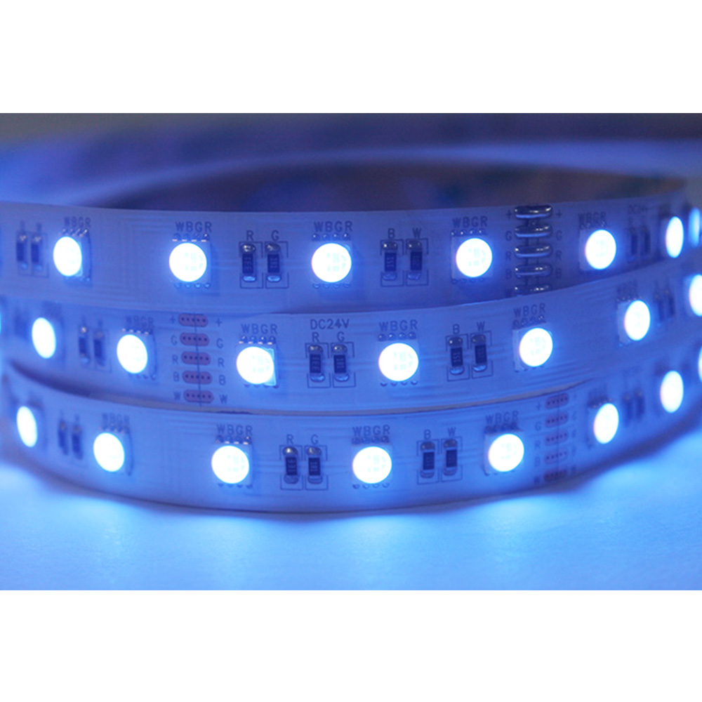 Цветная Изменяемая rgb cw rgb ww 60 светодиодов Гибкая светодиодная лента rgbw