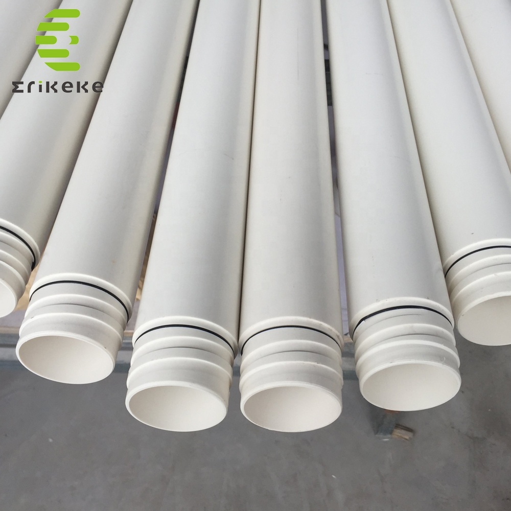 Custom color small diameter porous plastic PVC Borehole pipe