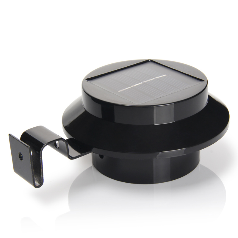 solar outdoor wall lamp waterproof decorative light fence garden sensor light