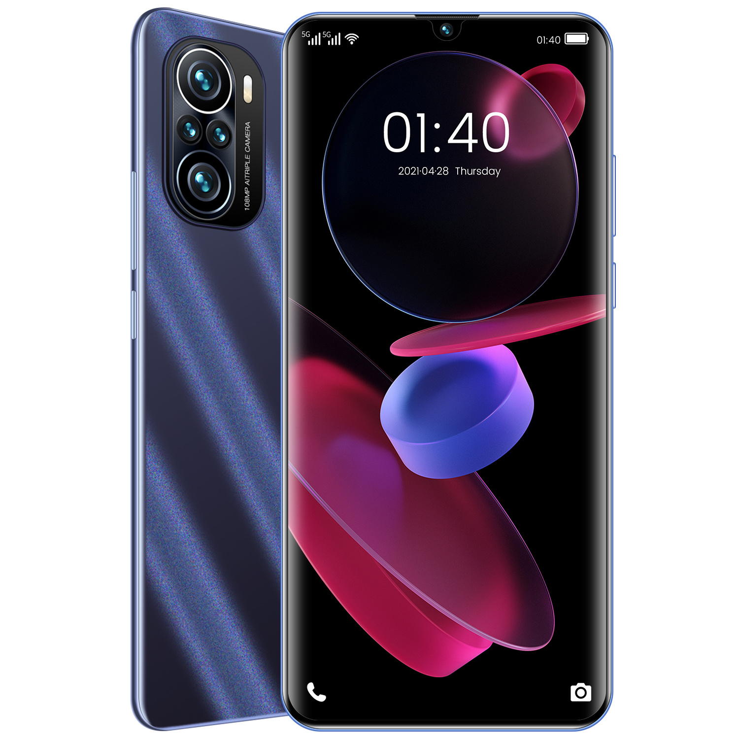 P50 Pro 6.7 Inch Android Smartphone Unlock 16GB+512GB Mobile Phone Dual Card Global Telephones 5G Smartphone