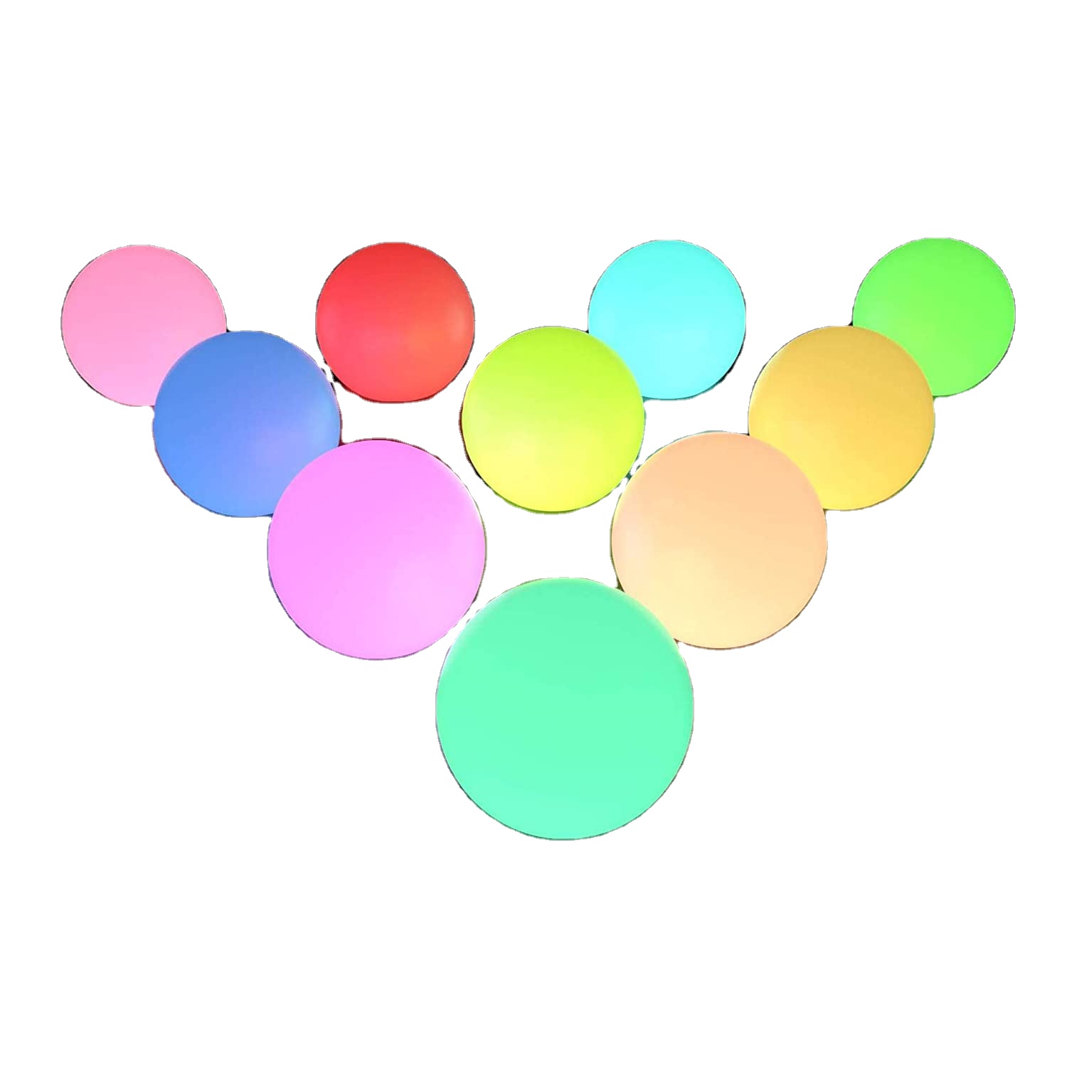 China wholesale cheap table tennis ball 40mm pp plastic pingpong balls for lottery playing ping pong ball game decoration