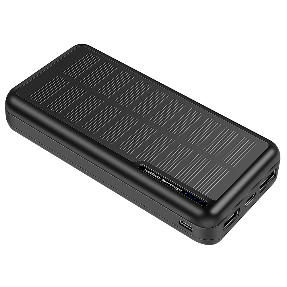 Двойное Usb Портативное водонепроницаемое солнечное зарядное устройство 5000Mah 10000Mah 20000Mah Солнечное зарядное устройство