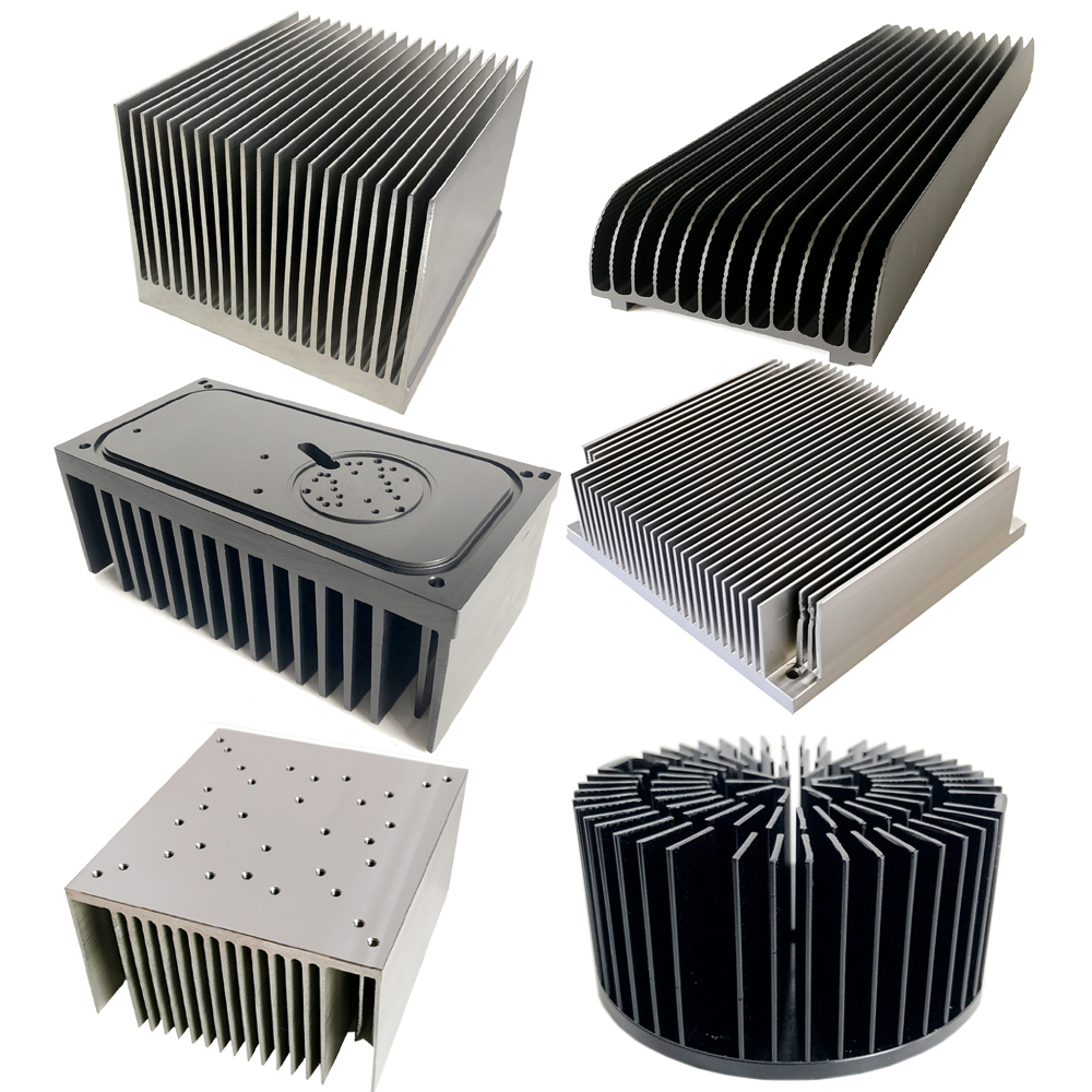 30,000+ Standard Models Rapid Sample Heatsink Profile Extruded Heatsink Aluminum Custom Heat Sink