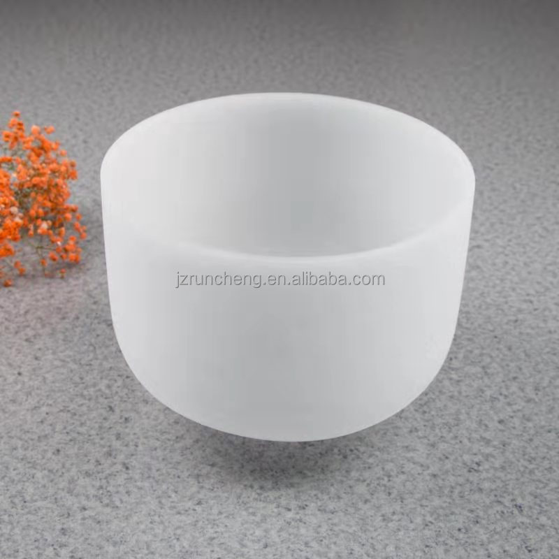Customized Colored Chakra Quartz Crystal Singing Bowls for Meditation with Competitive Offer