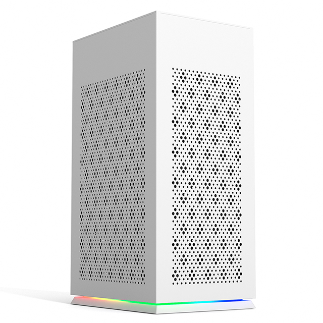 Белый Настольный мини-компьютер YOGO S1 (/интерфейс Type-C/поддержка материнской платы ITX/240 водяное охлаждение)