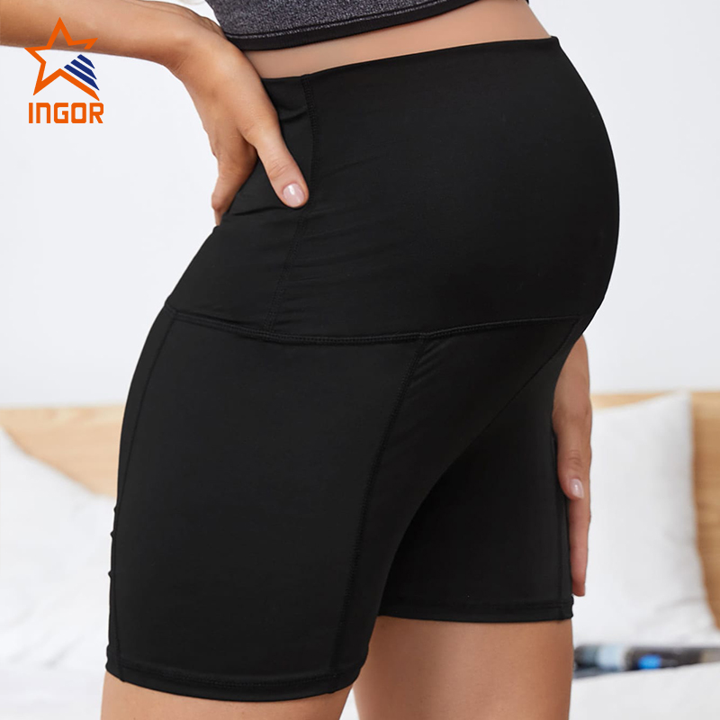 New Spandex Nylon Yoga Wear Maternity Shorts Pants Maternity Cotton Leggings