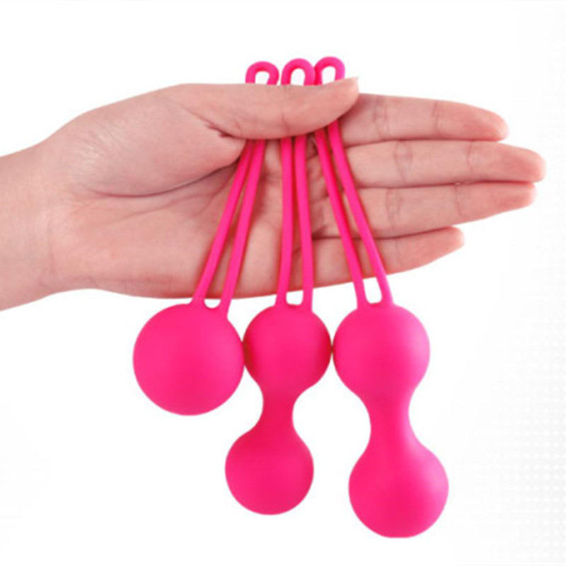 Лидер продаж на Amazon, тренажер для укрепления мышц влагалища Geisha Ball 3 шт./компл. Kegel Ball Ben Wa Ball