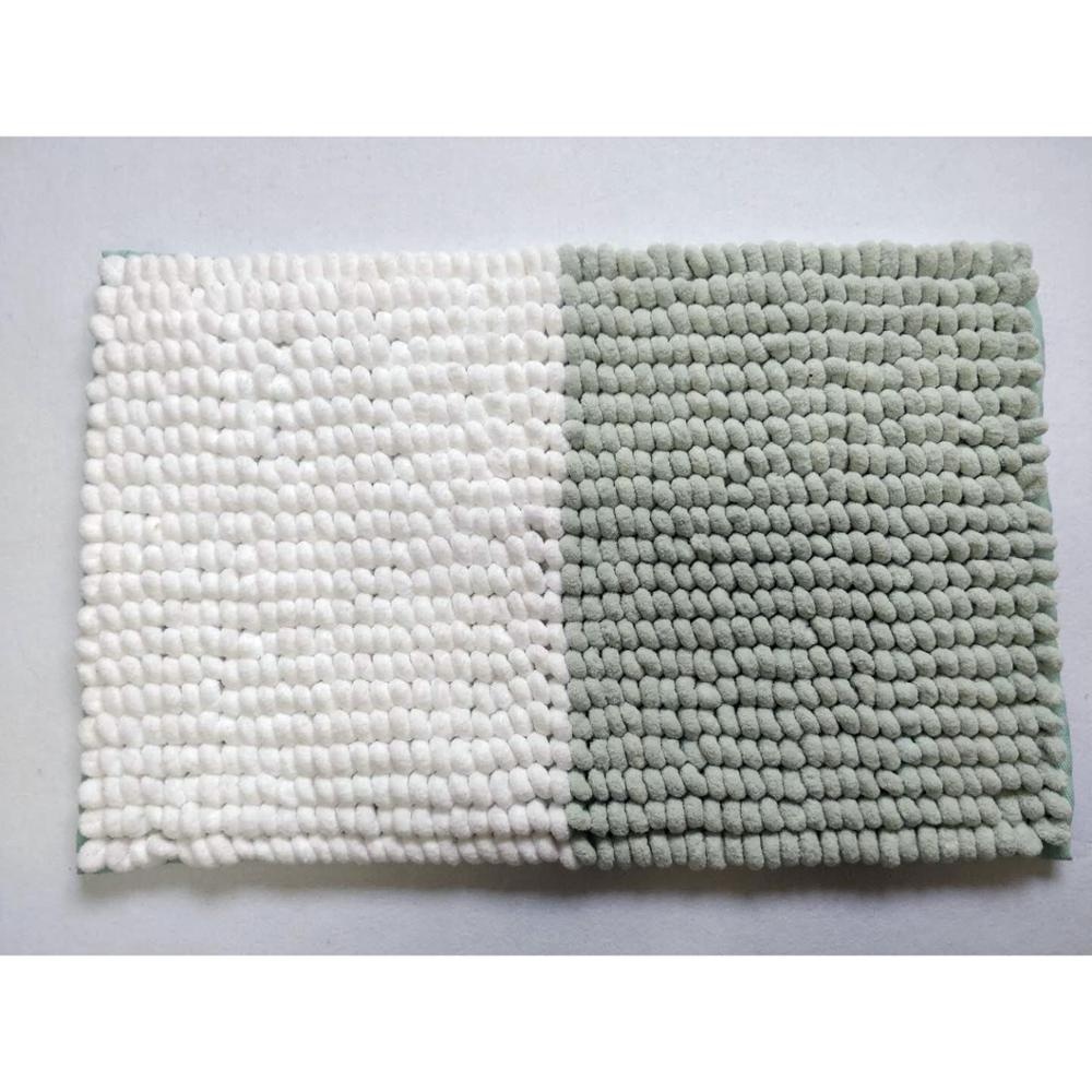 Коврик для ванной из микрофибры с антискользящей подложкой Shaggy Big Loop Chenille Mat