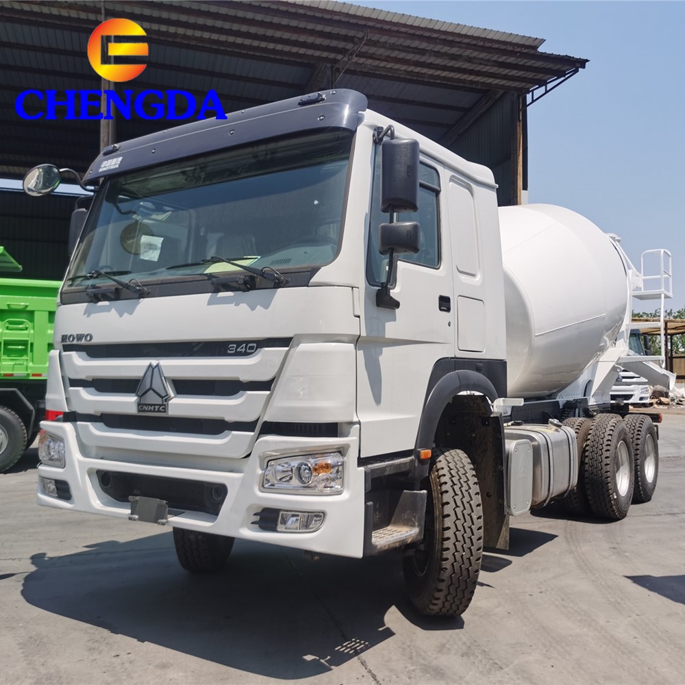 Second Hand 6x4 Driving 9m3 Howo Mixer Truck For Sale