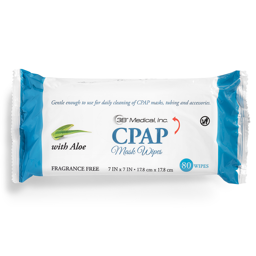 Cpap mask cleaning wipes Unscented Alcohol-free Cleaner for All Masks Cushions Supplies
