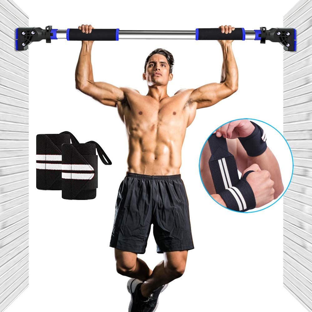 Блокирующая дверь Pullup Bar подтяжка для дома тренажерный зал оборудование Регулируемая ширина