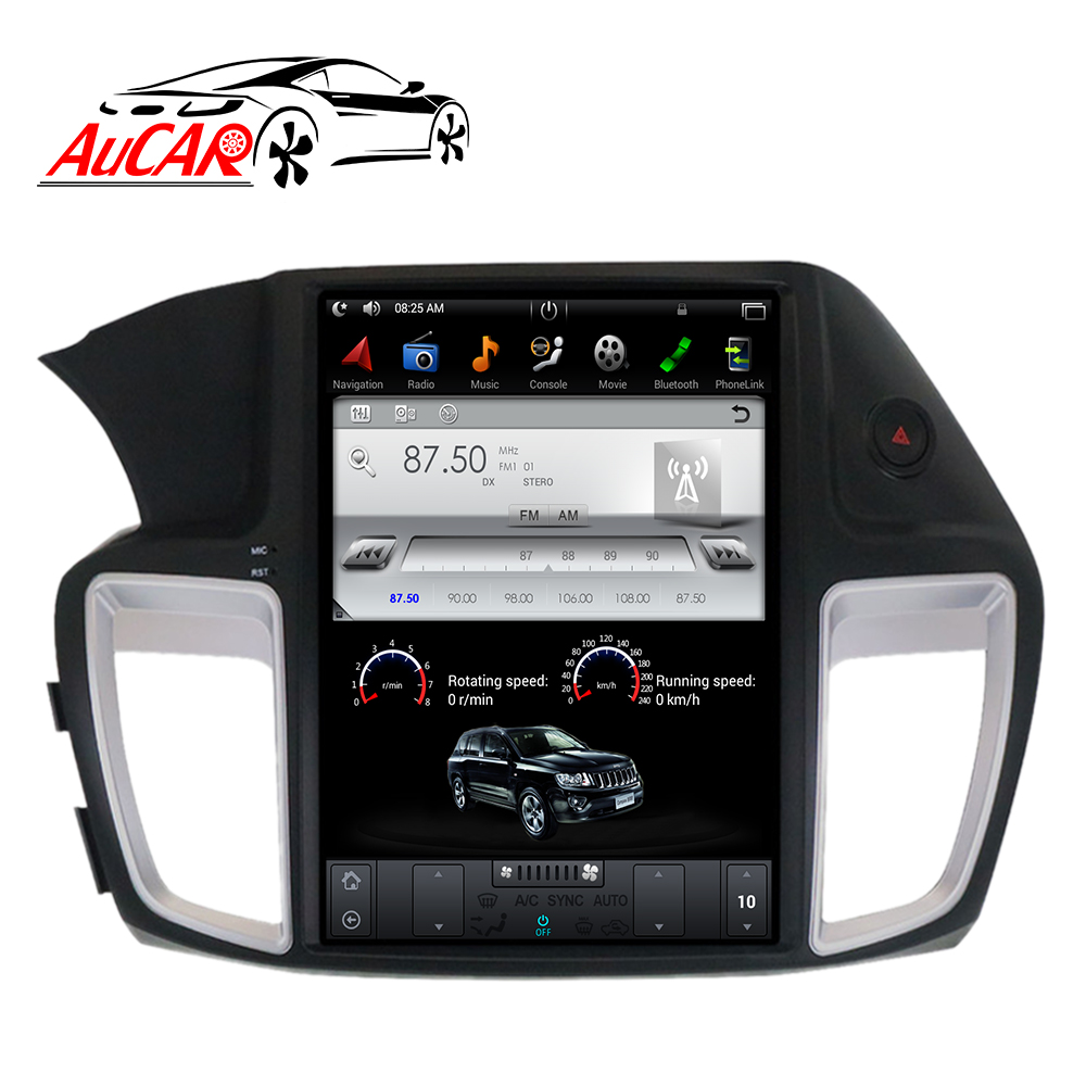 Автомагнитола AuCAR для Honda Accord 12,1-12, 2008 дюйма, Android 9, вертикальный экран, стерео, видео, аудио, GPS, мультимедиа, головное устройство для Carplay