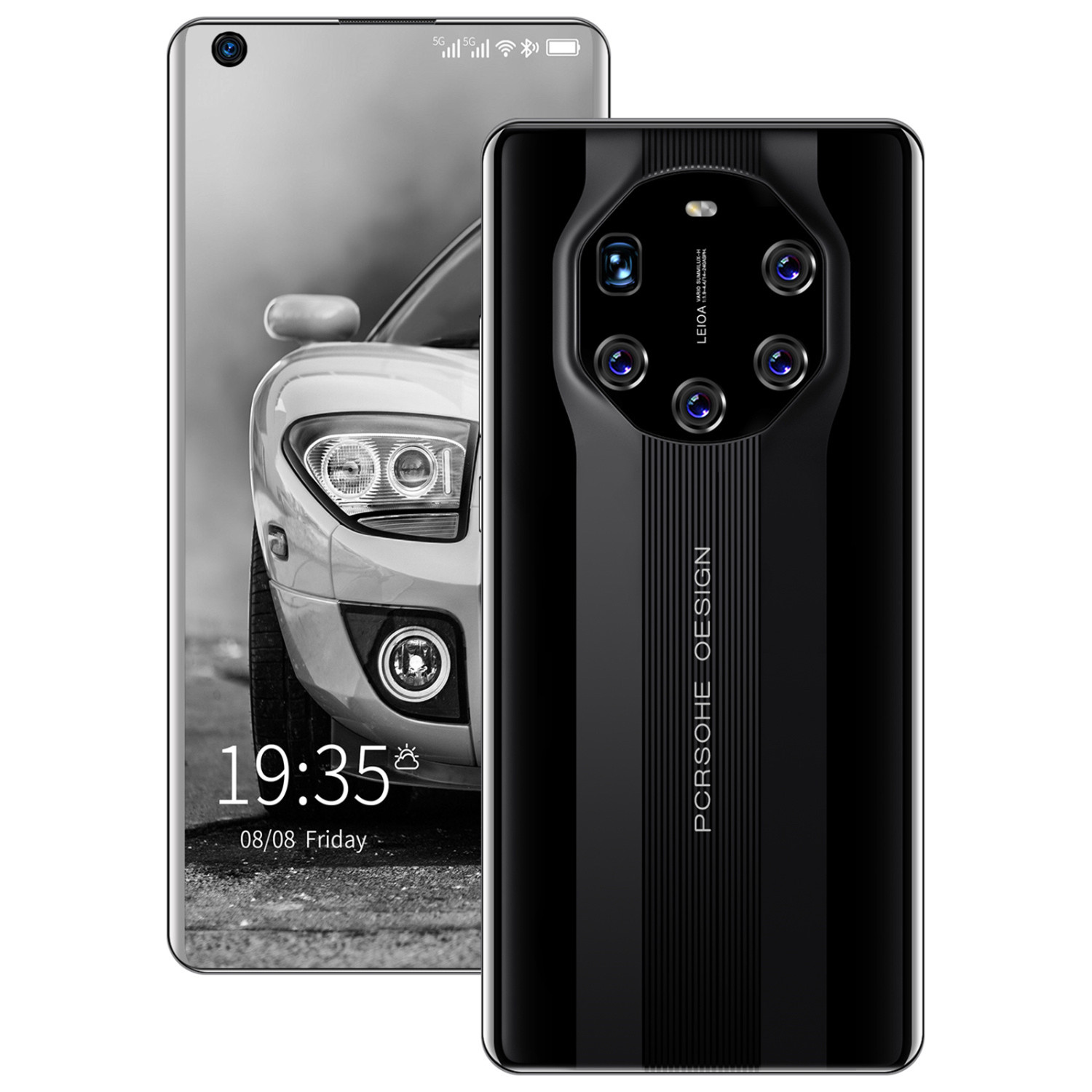 Новый Оригинальный разблокированный смартфон Mate40 RS 12 + 512 Гб с двумя Sim-картами разблокировка по лицу Android 10,0 мобильный телефон