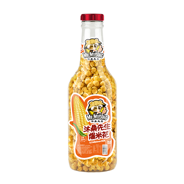 Popcorn Corn Flavor Mushroom Type 800g Barrels Snack Popcorn
