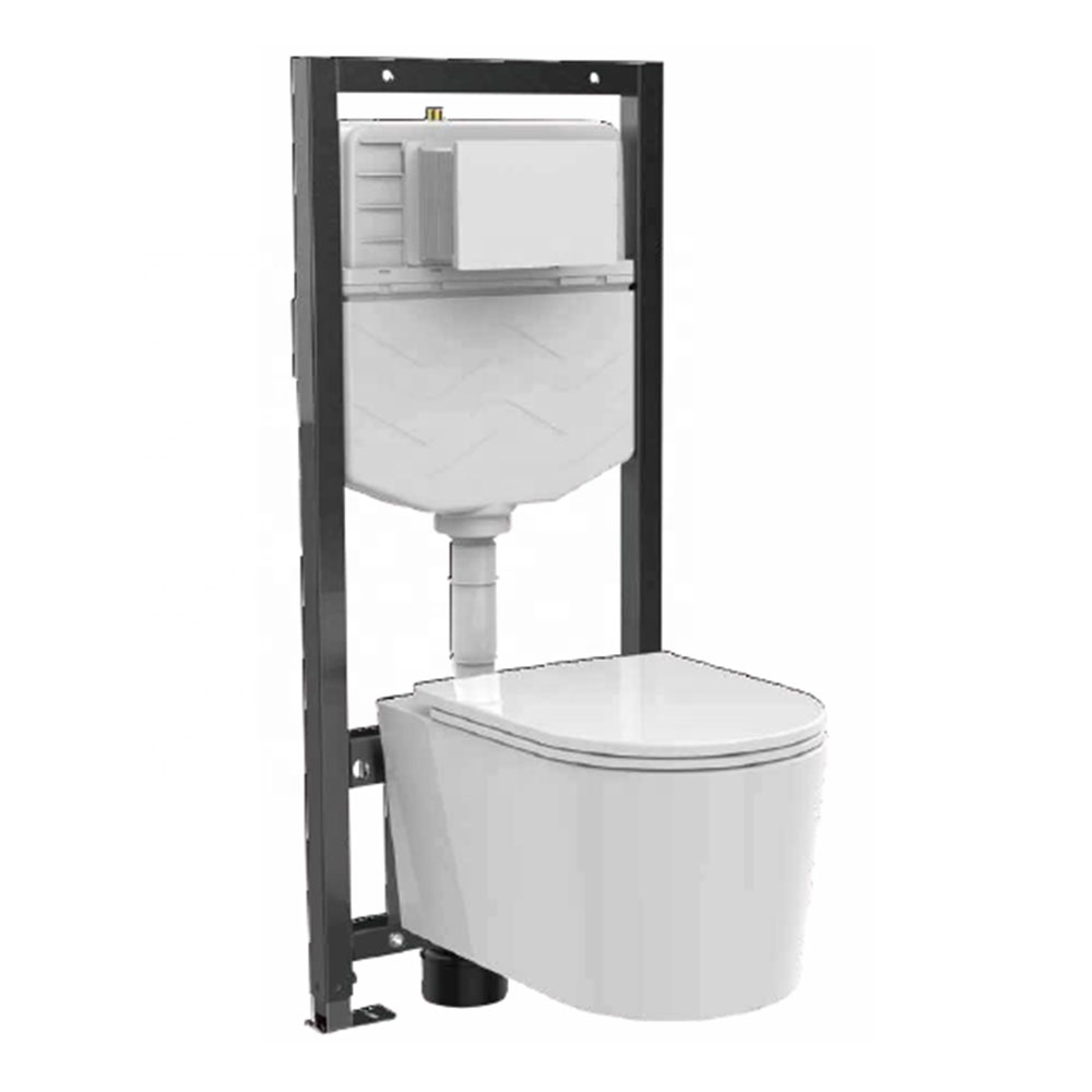PP Material ECO Toilet Water Tank Bathroom Saving Water Dual Flushing Toilet Cistern