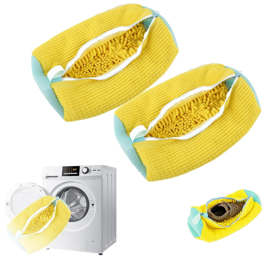Custom Logo shoes Wash Bag Reusable shoes Laundry Bag Machine Cleaning Bag For Black Blue Yellow shoes