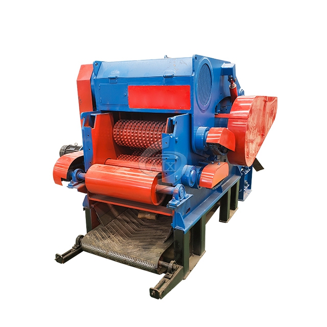 Forest Tree Branch Log Pallet Drum Wood Chipper Made In China