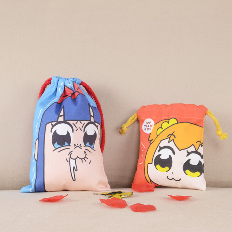 Custom Multifunctional White Practical Cotton Jewellery Pouch Eco Products Bags With Drawstring
