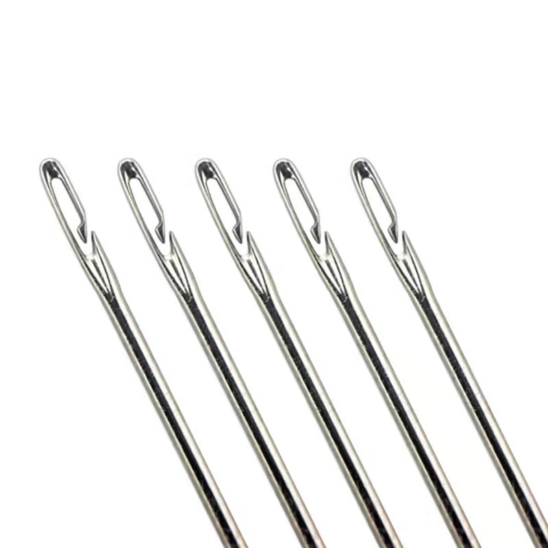 Оптовая продажа 25 шт./пакет «сделай сам» для дома швейная Self Threading легкая-Threading боковое отверстие слепой иглы