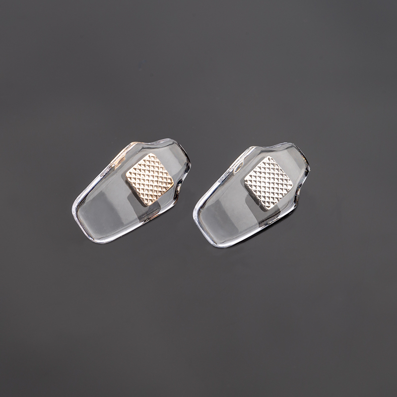 Factory Wholesale Selling Transparent Silver Decoration Nose Pads For Glasses