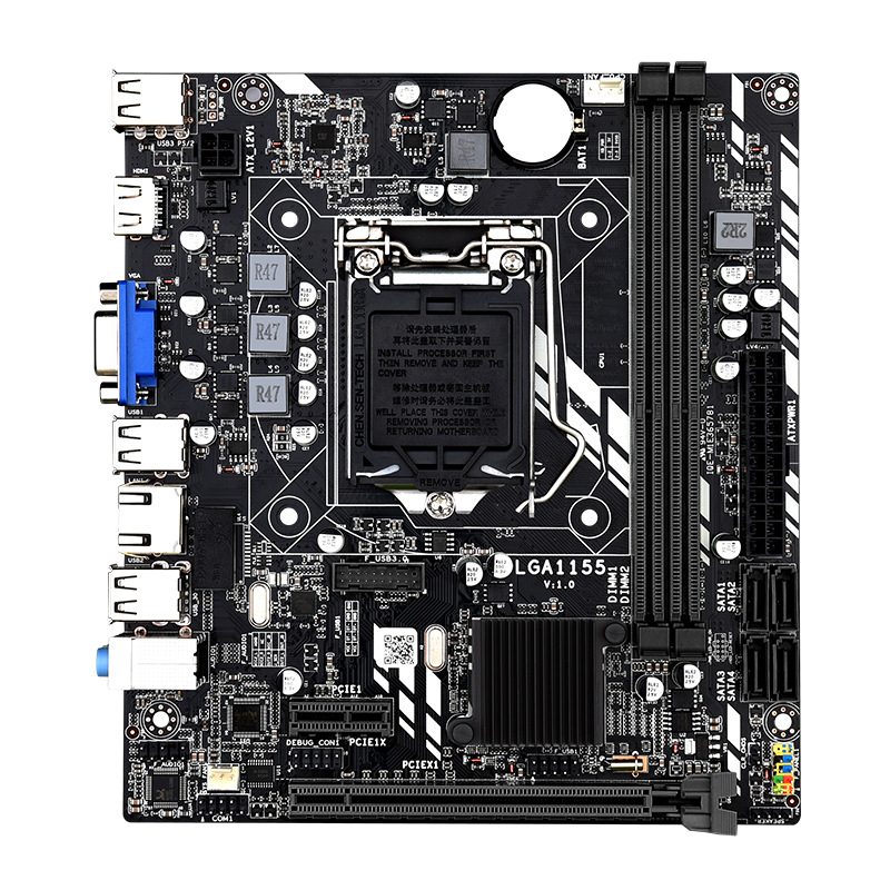 Новый H61M-G 16 Гб материнская плата компьютера DDR3 памяти платы H61 настольных ПК материнская плата H61M