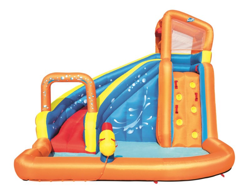 Wholesale Children Outdoor Inflatable Water slide Joyful Portable Garden Home Kids Zone Water Play Recreation Facility
