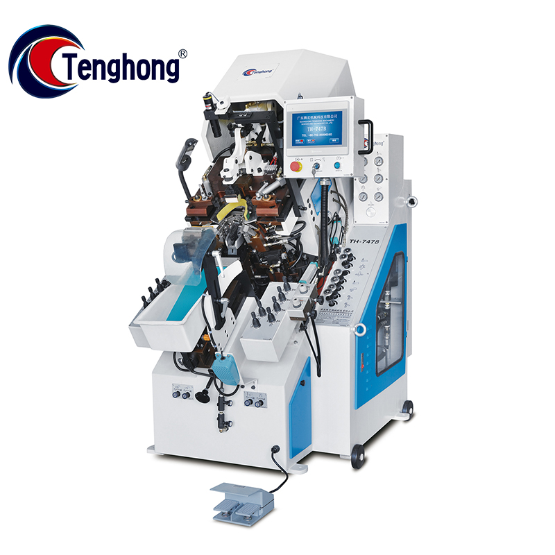 Tenghong TH-747B Full-Automatic China Shoe Moulding Machines 7 Pincers Computer Memory Control Automatic Toe Lasting Machine