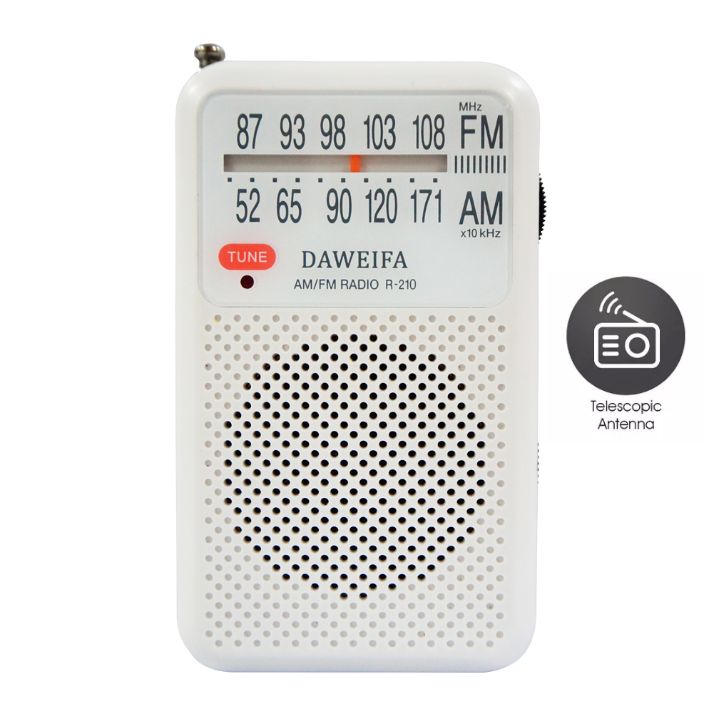 Длительный срок службы на батарейках мира Карманный Радио Портативный AM FM радио приемник для продажи