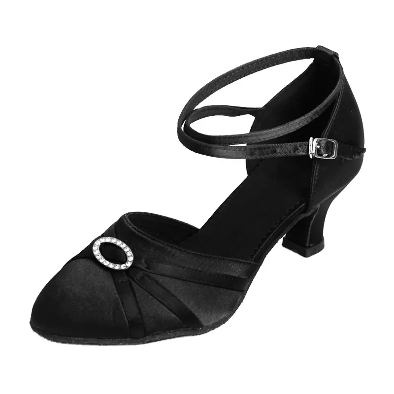 516 Black Heel 5CM/7CM Woman Latin Dance Shoes