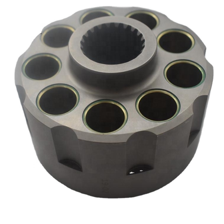 ZX120-6 Hydraulic Pump Spare Parts HPK055 Cylinder Block Swash Plate Drive Shaft Piston Shoe