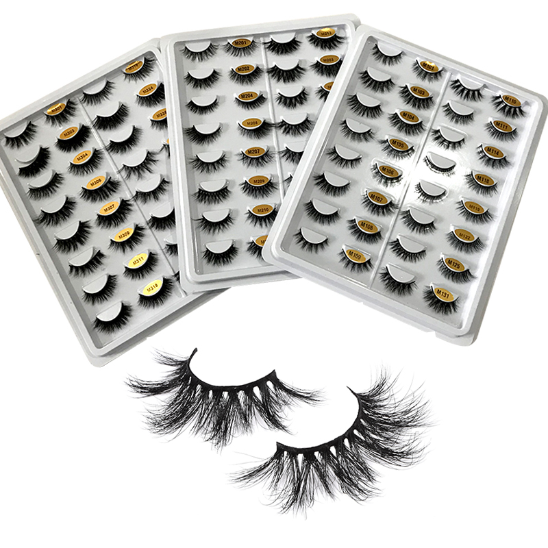 Wholesale Price 100% Cruelty Free Real Mink Eyelashes Private Label Custom Lashbox Packaging lashes