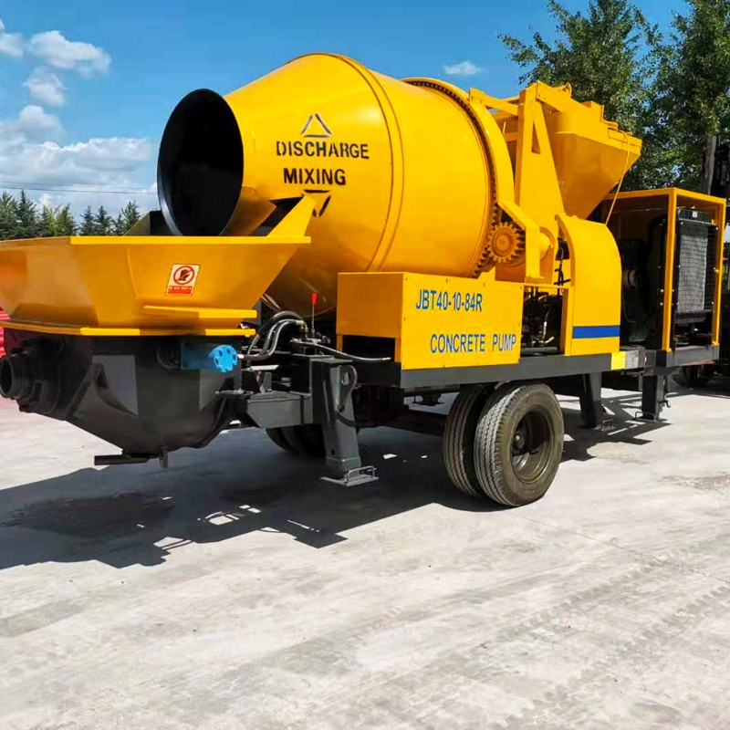 Дешевая заводская цена c3 бетономешалки JBTS30/40 бетономешалки с насосной машиной