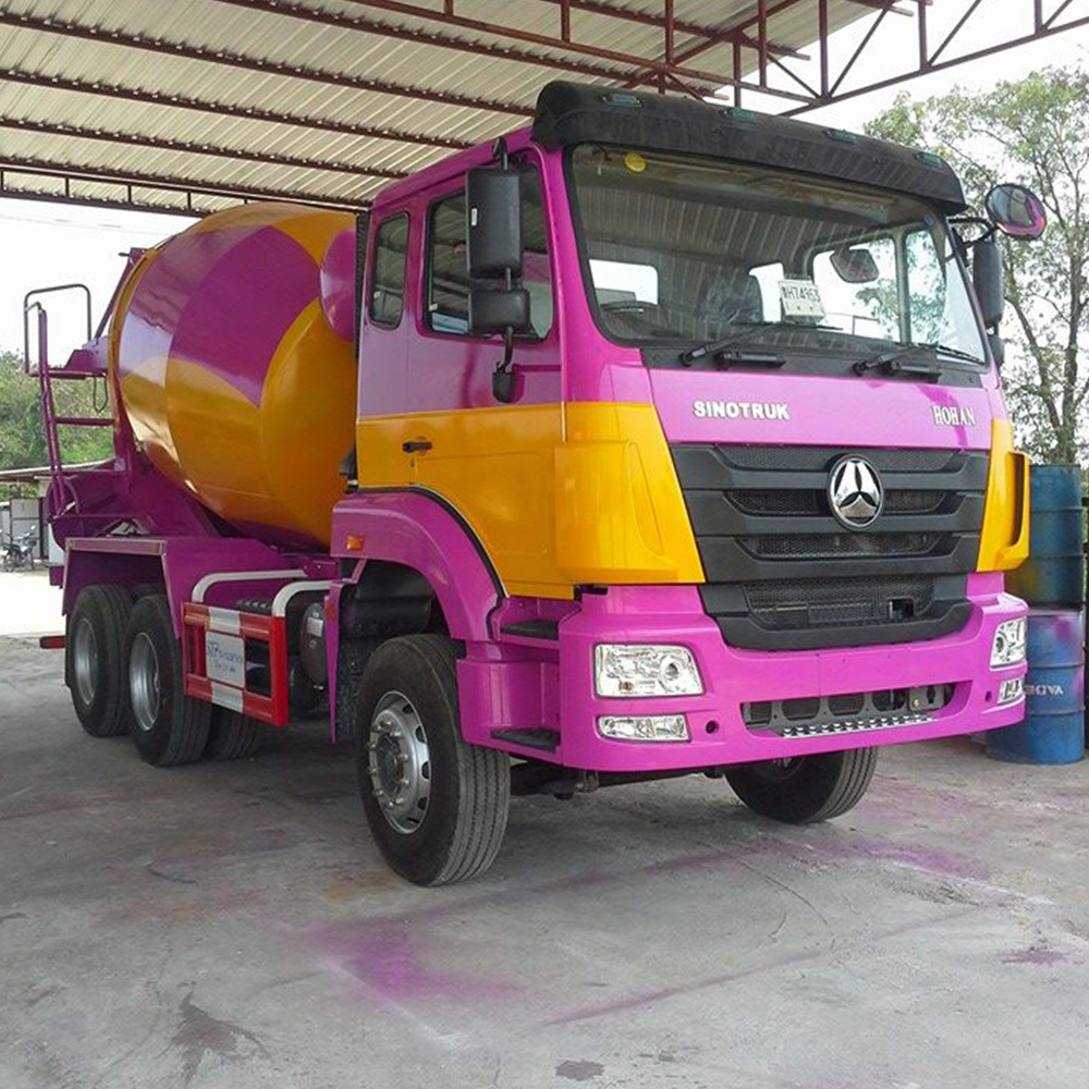 Автосамосвал Howo Sinotruck 8m3 12m3 мобильных Самостоятельная погрузка бетономешалка грузовик