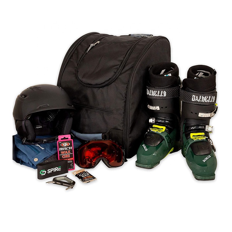 Premium quality snowboard backpack ski boot bag sports travel backpack for skiing
