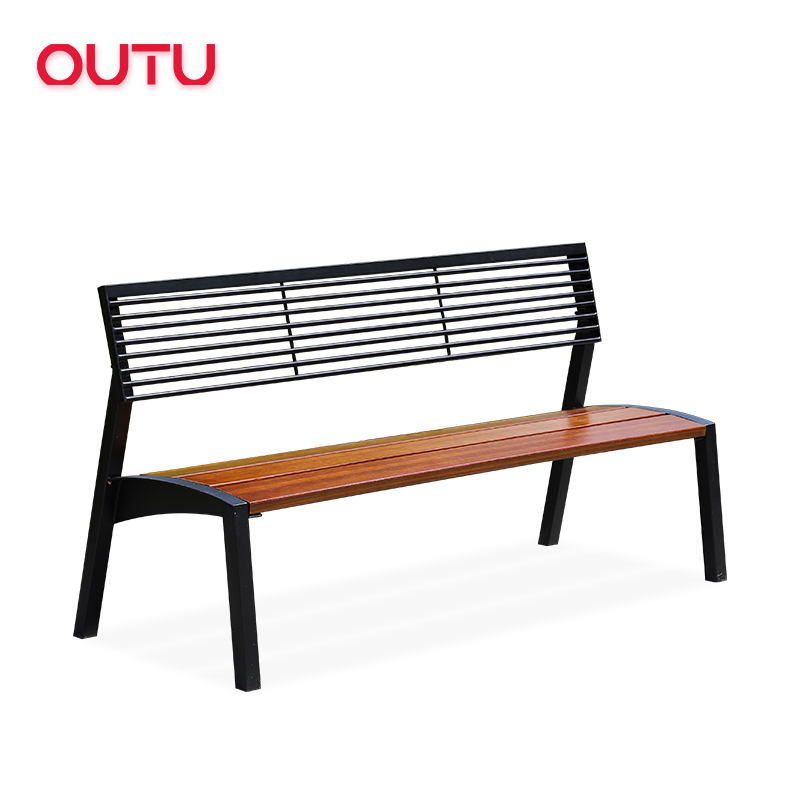New Arrival long modern outdoor park bench seat patio benches for garden outdoor benches