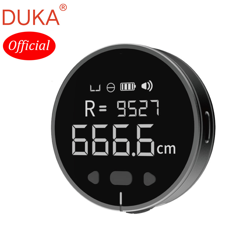 Электронная линейка Xiaomi DUKA, перезаряжаемая измерительная лента с HD ЖК-экраном, с длительным временем работы в режиме ожидания