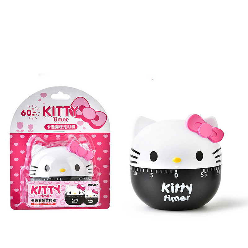 Hello Kitty Cartoon 60 minutes Timer for Kitchen Countdown Timer Kitchen clock Baking Timer Clock