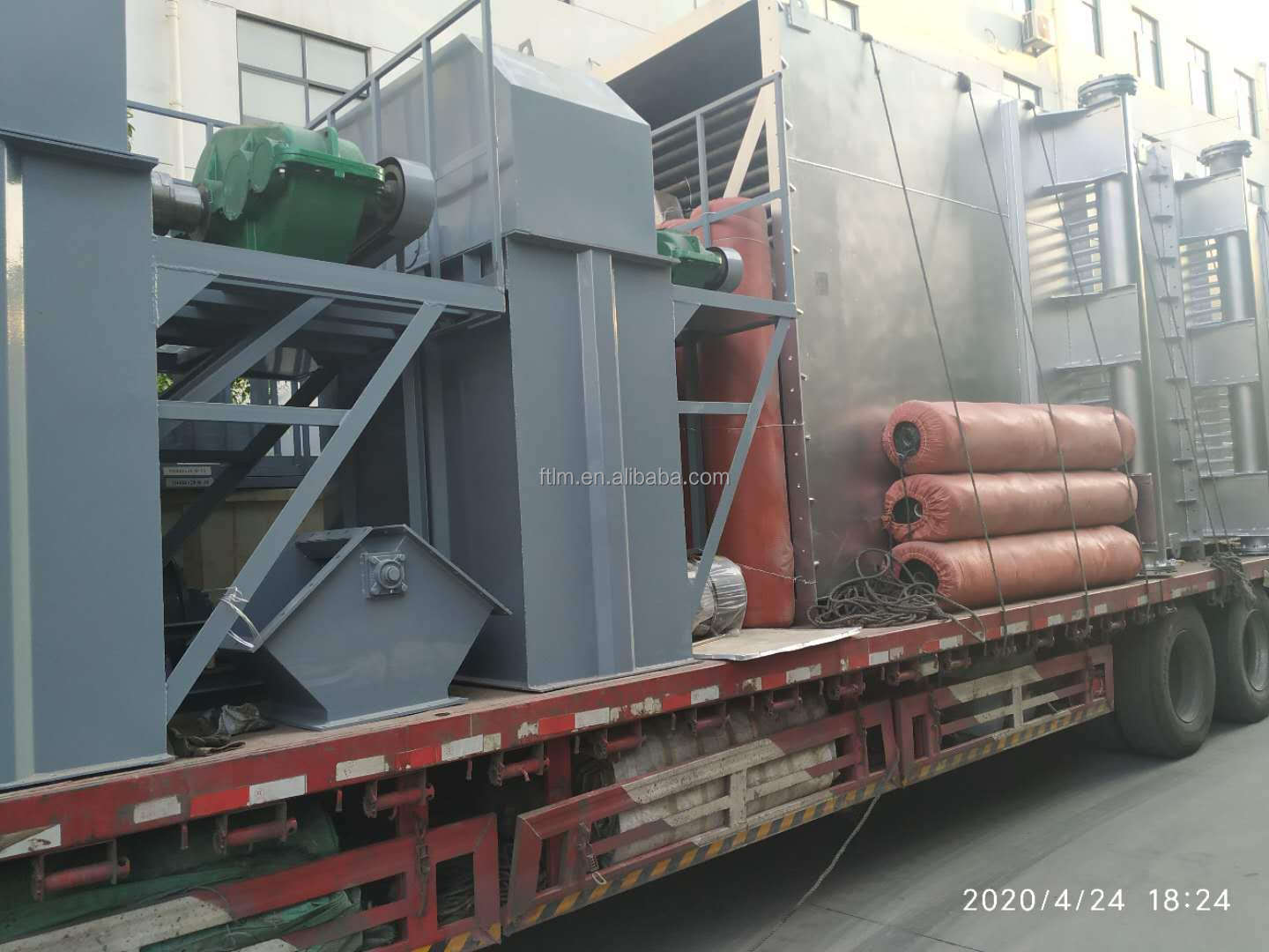 Natural Gypsum burning process plant gypsum powder hot oil Calcination manufacturing machine