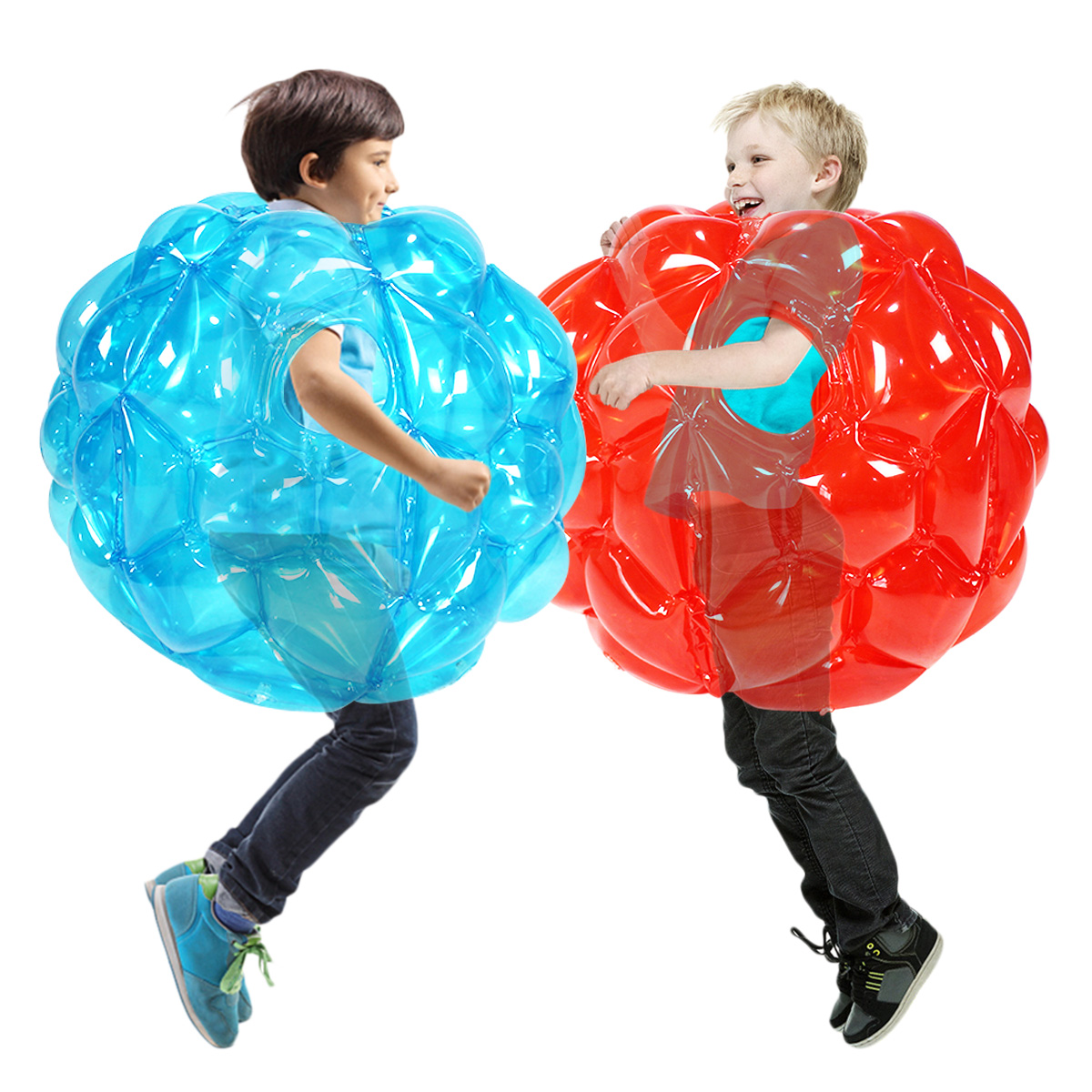 Inflatable bubble Balls for Kids,Inflatable Buddy Bumper Balls Sumo Game,Outdoor Team Gaming Play for child