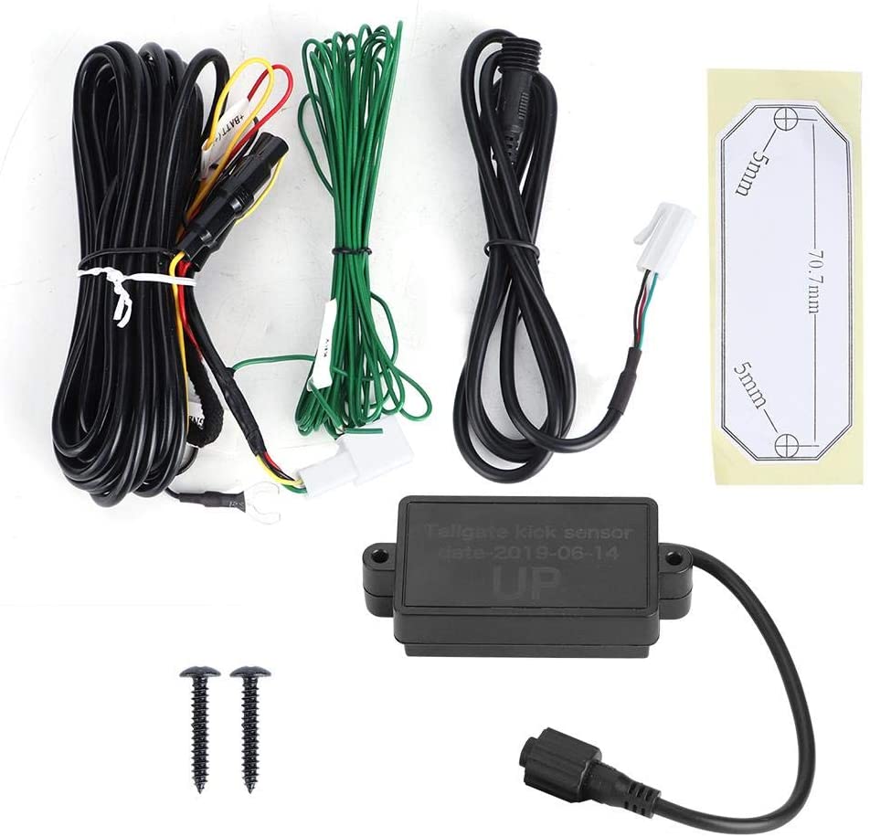 Tailgate Release Opener Sensor, Universal Car Foot Sensor Kick Activated Electric Tailgate Trunk Release Opener Hands-Free Contr