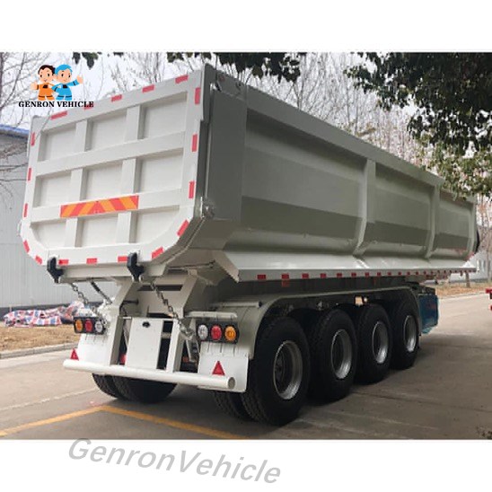 Genron, U-образный задний грузовой полуприцеп для продажи в Гвинею