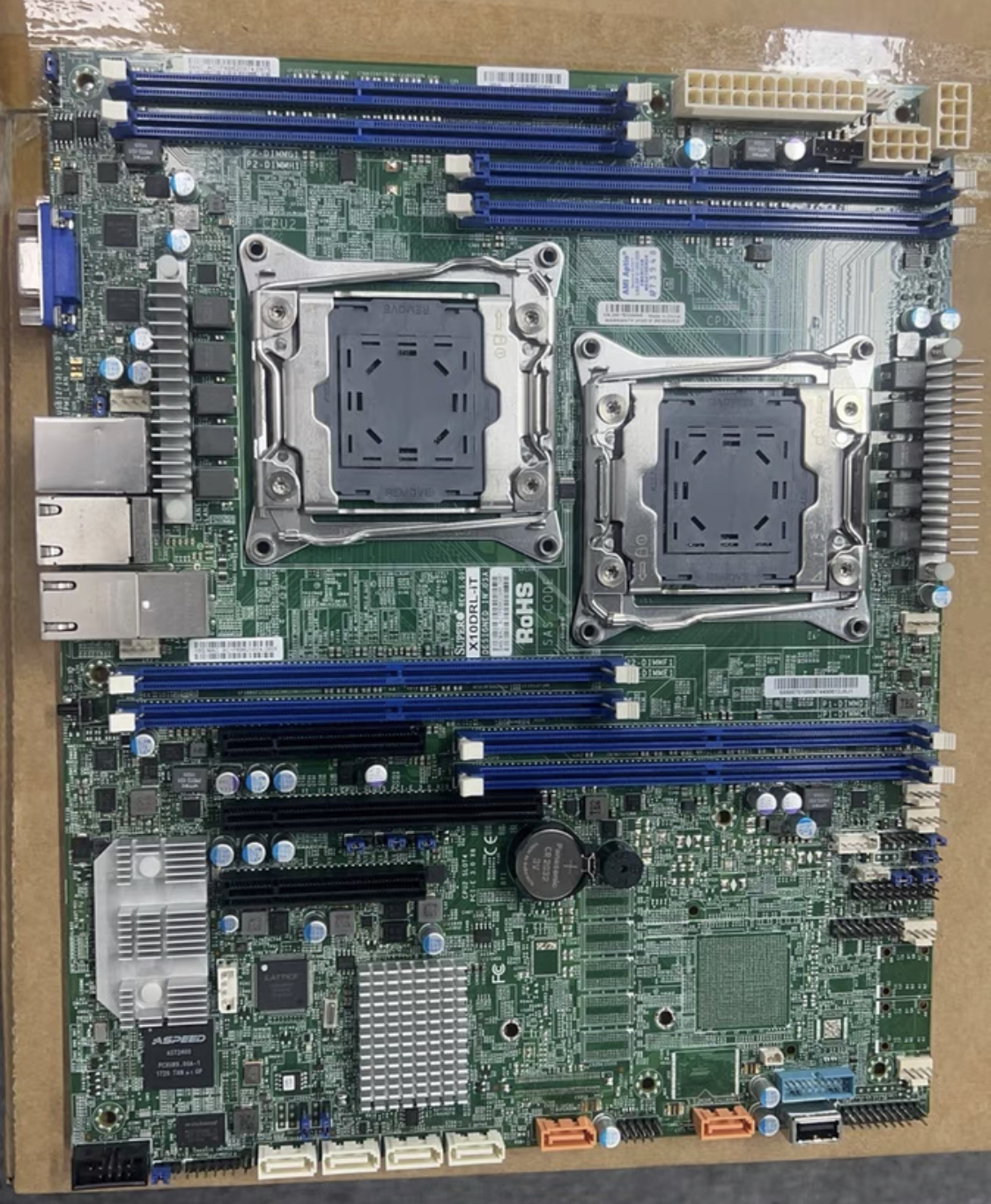 Для оригинала использовалась Материнская плата сервера SuperMicro X10DRL-iT C612 LGA 2011 с поддержкой Xeon E5-2600 V3