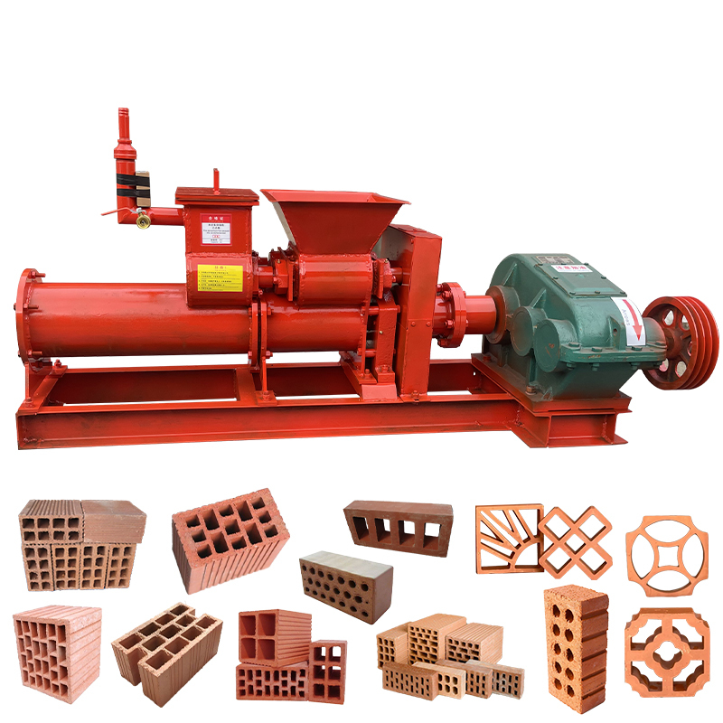 China High Performance Clay Extruder Clay Brick Making Machine Vacuum Screw Extruder