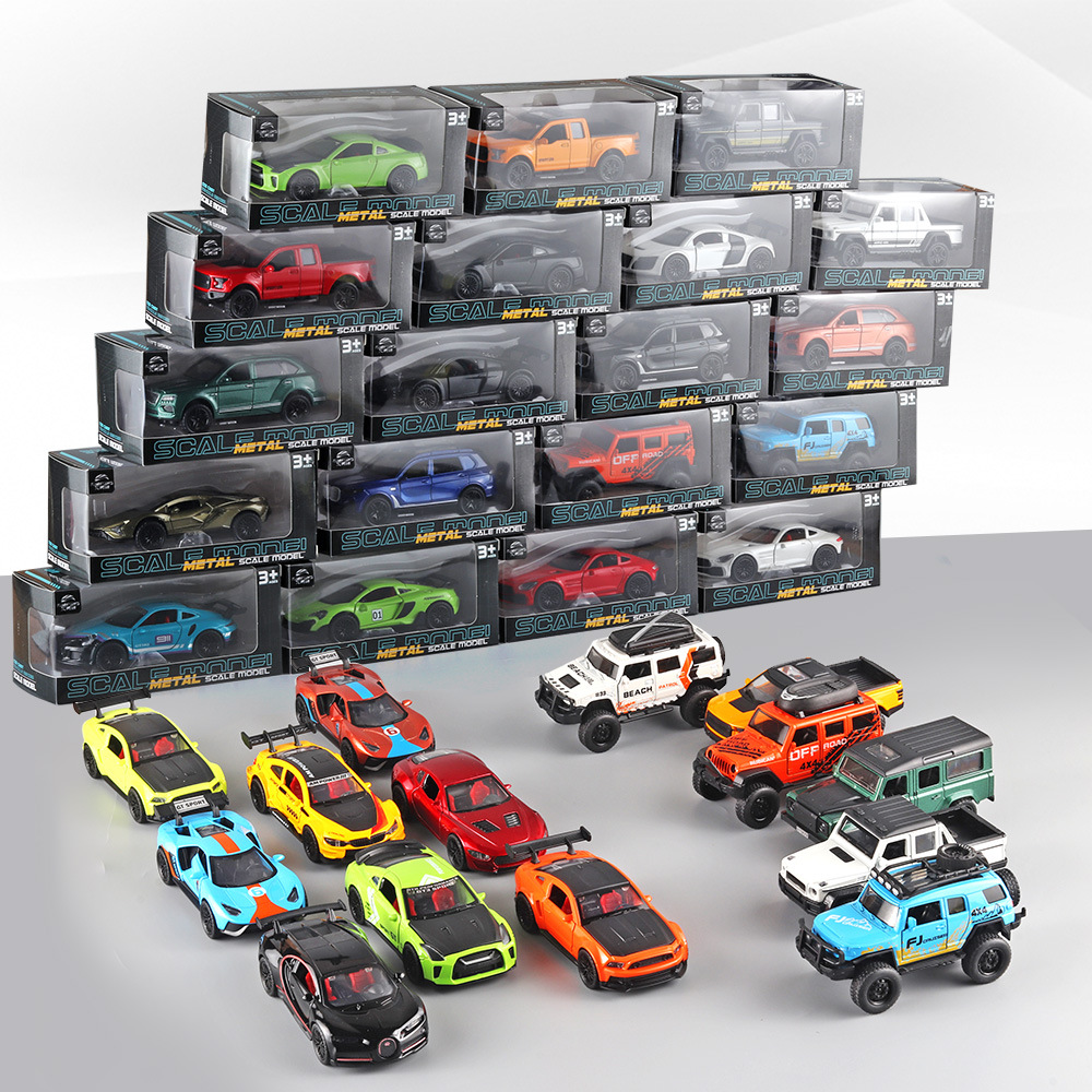 1:43 New Design Children Diecast Toy vehicle Hot Selling Boys Toy Car Small Die Casting Alloy DIY Car