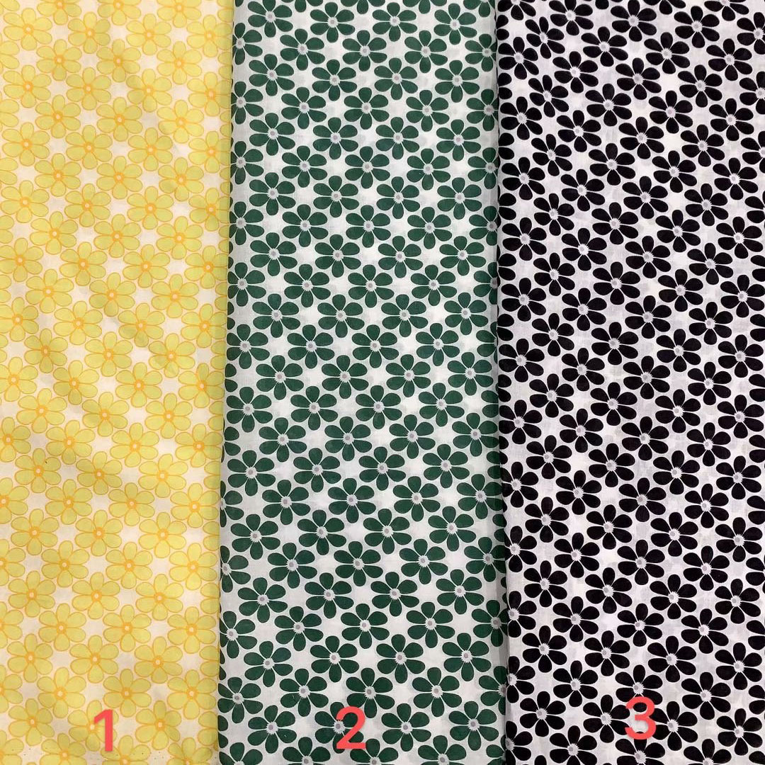 Custom hot sale woven 60*60 100% cotton poplin printed fabric
