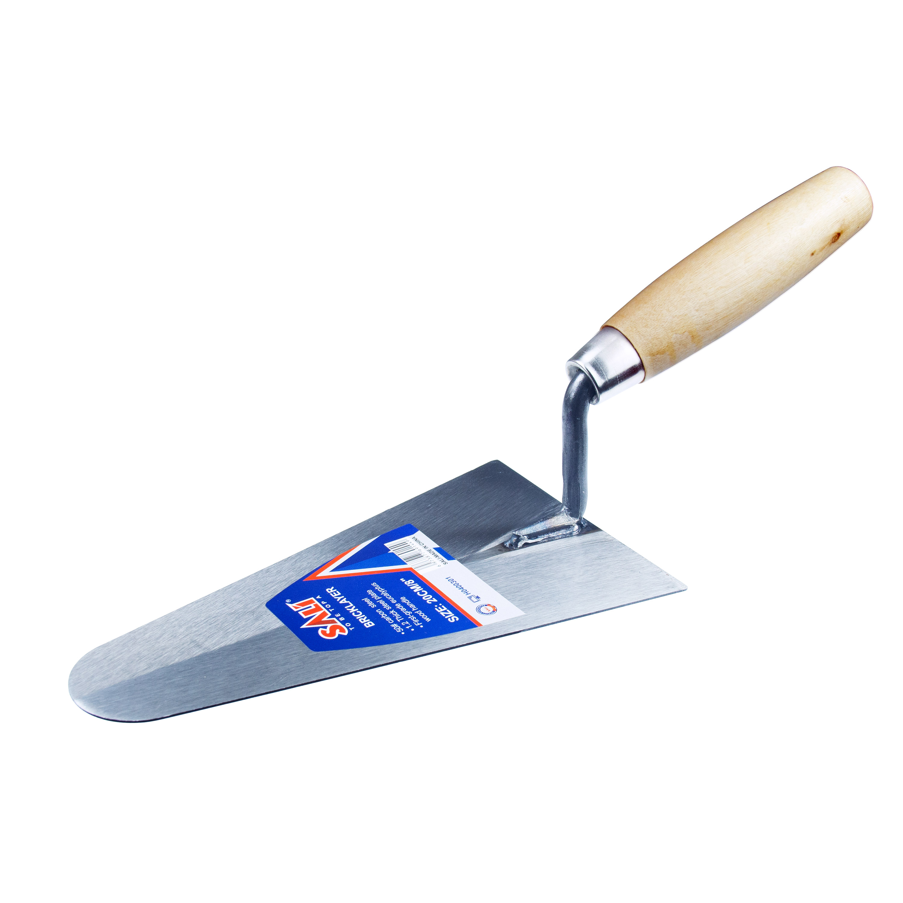 SALI 20 CM Professional Bricklaying Trowel With Wooden Handle
